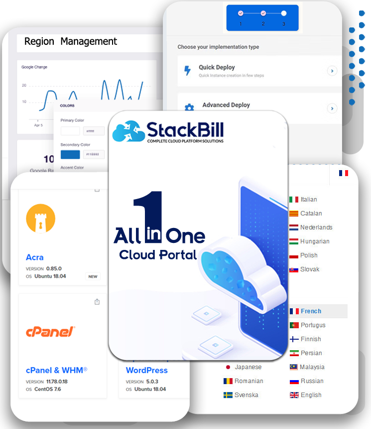 stackbill cloud management portal